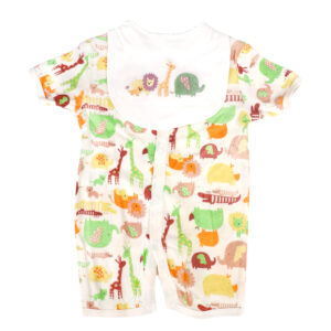 1pc Baby Gift Set - Romper, & Bib